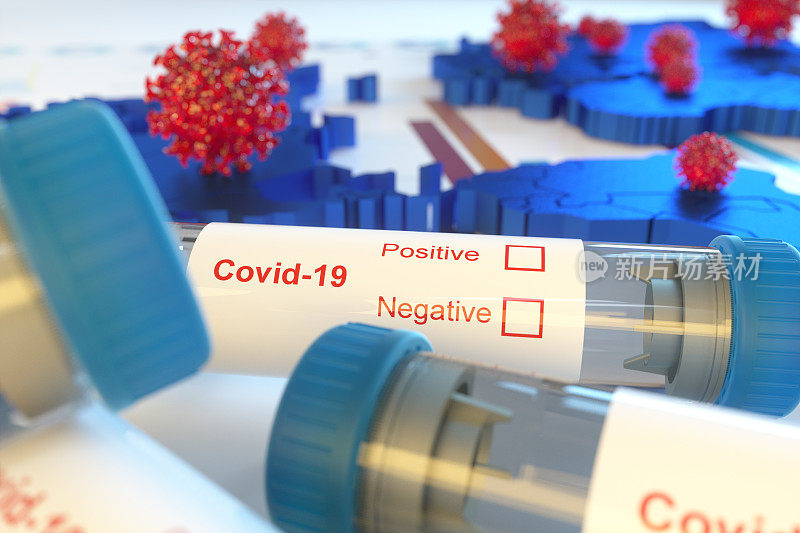 Coronavirus global spread concepts